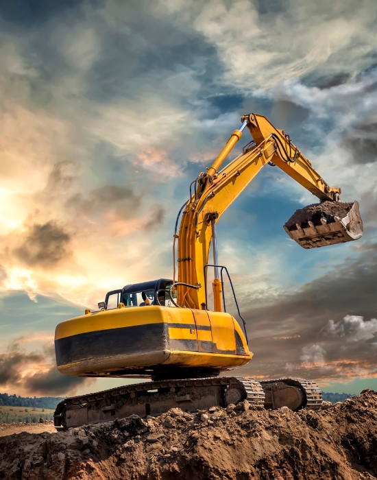 aluguel de escavadeira em Itapetininga